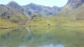 Lac d'Ourrec depuis le Col de Tramassel