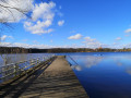 Bordesholmer See mit Klosterkirche