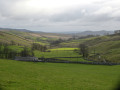 Malham Cove, Mastiles Roman Camp and the Bordley Beck valley from Malham
