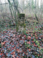 Borne en bordure de chemin
