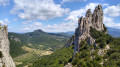 Dentelles Sarrasines and crossing of Rocher du Turk from Vacqueyras