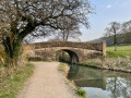 Bridge along the canal.