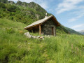 Hütte „Cabane du Sellar” über die Chalets du Prentiq Cabane du Sellar via les Chalets du Prentiq