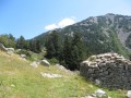 Cairn dans la montée des crêtes du Barbet