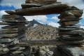 Cairns au col du Carro