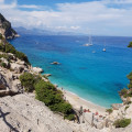 La plage Cala Goloritze en Sardaigne