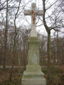 Calvaire de reconnaissance. Erigé par M. Hainault et Tourtel en 1866.