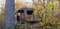 camionnette abandonnée
