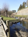 Canaux le long des remparts