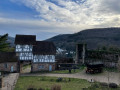 Schloss Hirschhorn und Blick auf den Neckar