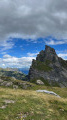 Sous le Moine, Col de Séron et sommet de La Chaux à partir du Lac Rétaud