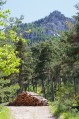 Cadières de Brandis vom Col des Lèques aus