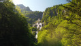 Cascade d'Ars vu de drone