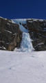 Cascade de glace du massif des Grandes Rousses