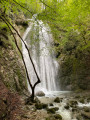 Die Cascade de l'Étrès von Forens aus La Cascade de l'Étrès depuis Forens