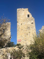 Le Castel de Saint-Blaise depuis Sainte-Claire