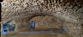 Cave en voute du château de la Grève