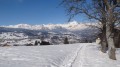 Boucle en raquettes vers l'alpage de Prapacot à Combloux