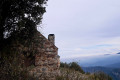 Chapelles Sant-Andreu de Bell Lloc et de Saint-Étienne depuis Ria