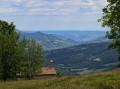 Sommet du Corbeau depuis Mélan