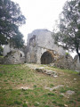 The Allègre castle from Les Fumades