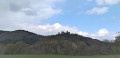 Château de Bourscheid : depuis les hauteurs de Michelau