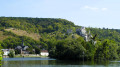 Ch&acirc;teau Gaillard et Le Petit Andelys depuis le bord de Seine