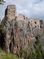 Châteaux de Ribeauvillé par les vignes et le Schluesselstein