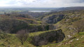 Cheddar Reservoir from the cliff