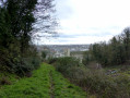 chemin au dessus du cimetière