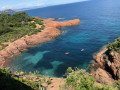 À l'Ouest de la calanque d'Aurelle depuis Le Trayas