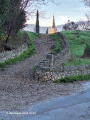 path leading to an old threshing floor