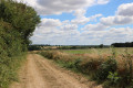 Chemin d'exploitation après le village de Saumon