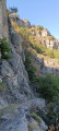 Vestiges de la ferme de Rouyon depuis Laviolle