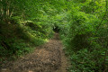 Chemin en pente douce