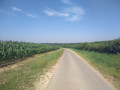 Chemin macadamisée