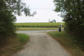 Chemin qui débouche sur la route D3
