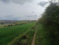 Chemin sur le valon