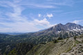 Le Pic de Mortiers - les Camporells depuis la station de Formiguères