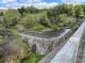 Chute au niveau du barrage