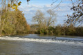 Chute d'eau sur l'Aire de Pique Nique de l'Ecluse .