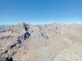 cime Gélas, Malédie et mont Clapier et Grand Capelet depuis le mont Bego cime Gélas, Malédie et mont Clapier et Grand Capelet depuis le mont Bego