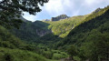 Cirque de Cagateille, Étang de La Hilette et Étang d’Alet depuis Ustou Cirque de Cagateille, Étang de La Hilette et Étang d’Alet depuis Ustou