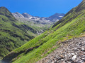 Refuge du Maupas par le Cirque des Crabioules