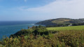 cliff along the coastal path