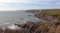 Cliffs at Toby's Point.