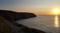 Cligga Head at sunset