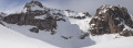 col 2048m face à la Tête de Chau et à la Baume Noire