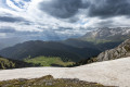 Col de Beyr&egrave;de depuis la cr&ecirc;te