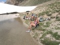 Col de la petite Cayolle - Lacs de la petite Cayolle und Lacs des Garrets